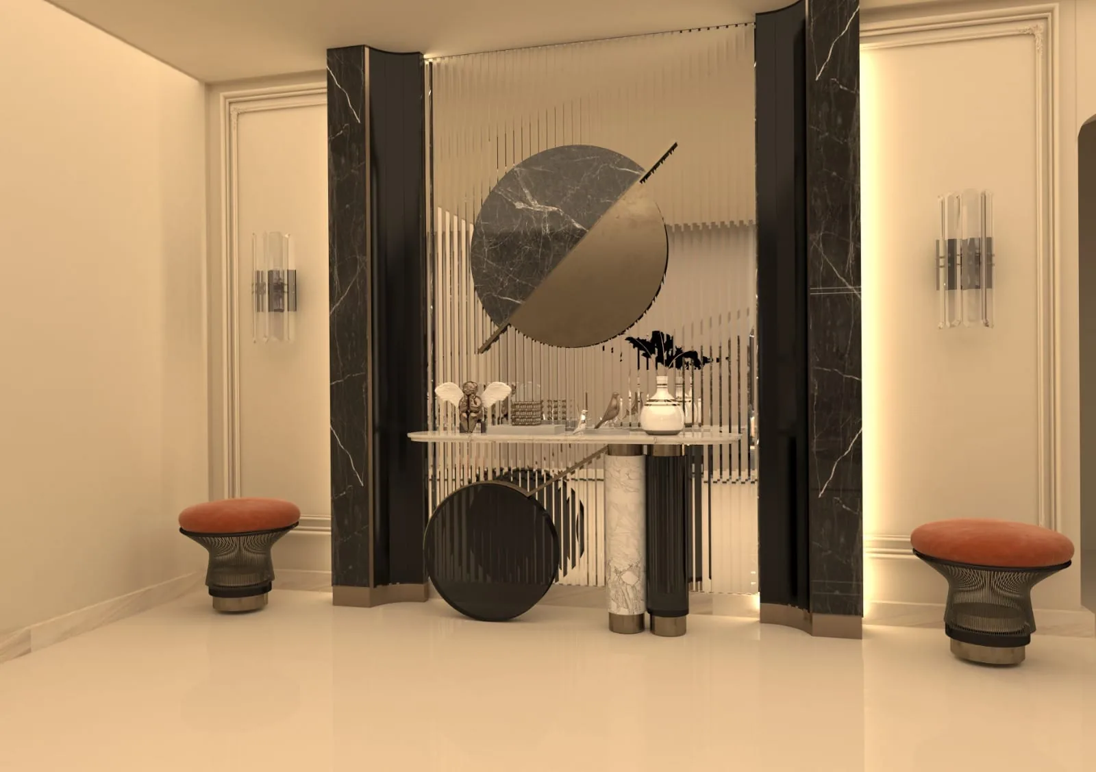 Entrance console design