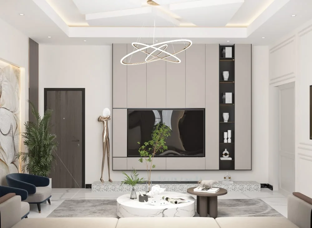 TV feature wall design